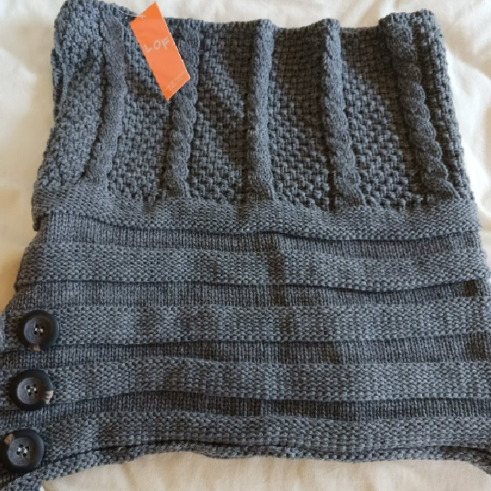 Grey Snood | Love of Fashion  | NWT